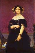 Jean Auguste Dominique Ingres Portrait of Madame Moitessier Standing oil painting